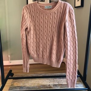 American apparel knit sweater